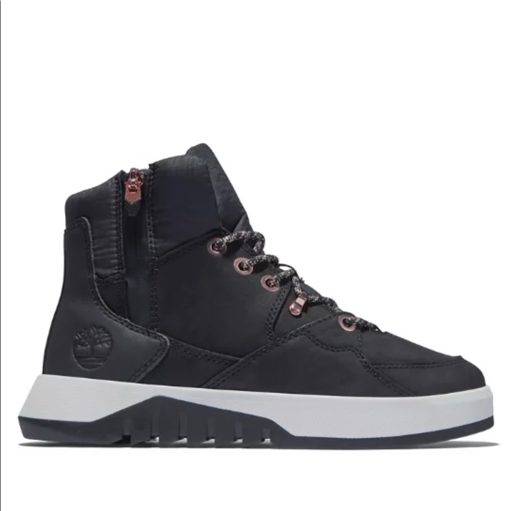 Timberland Supaway Sneaker Boot In Black Nubuck